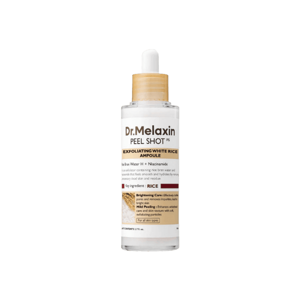 Dr. Melaxin Peel Shot Exfoliating White Rice Ampoule - 80ml