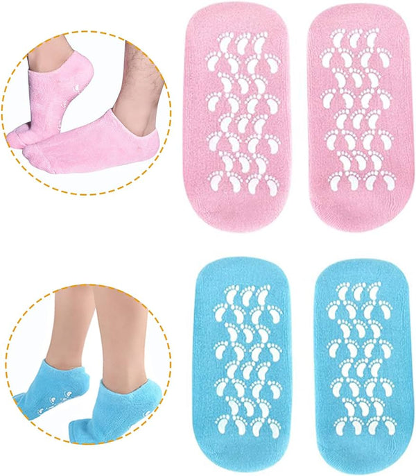 Pairs Moisturizing Gel Socks