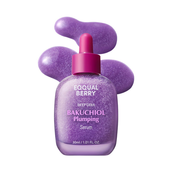 EQQUALBERRY BAKUCHIOL PLUMPING SERUM  30ml
