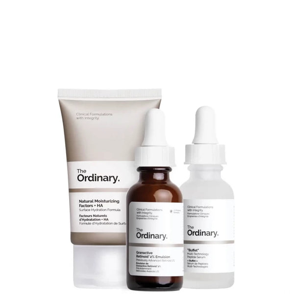 Pack Anti-Age .THE ORDINARY THE NO-BRAINER SET