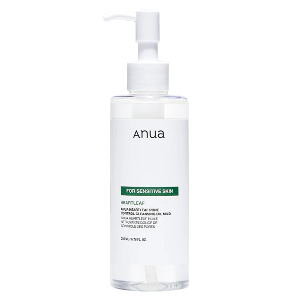 Anua Heartleaf Pore Control Cleansing Oil Mild For sensitive skin