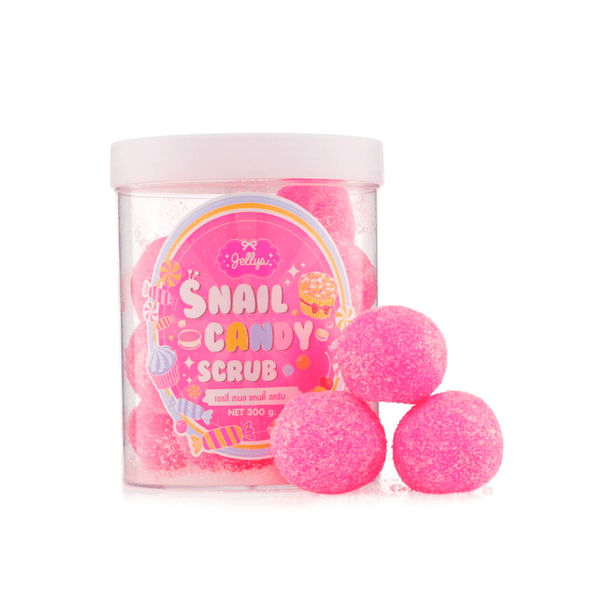 Snail Candy Scrub Balls pour éclaircir et unifier le teint 300 g